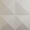 Ekena Millwork 11 7/8in. W x 11 7/8in. H Tirana EnduraWall Decorative 3D Wall Panel Covers 0.98 Sq. Ft. WP12X12TIGBW - alternate 1